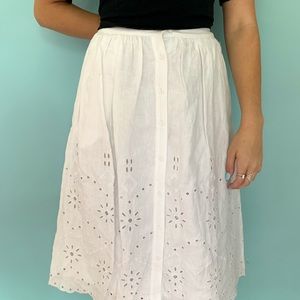 NWT White Skirt - XXS from Rachel Parcell